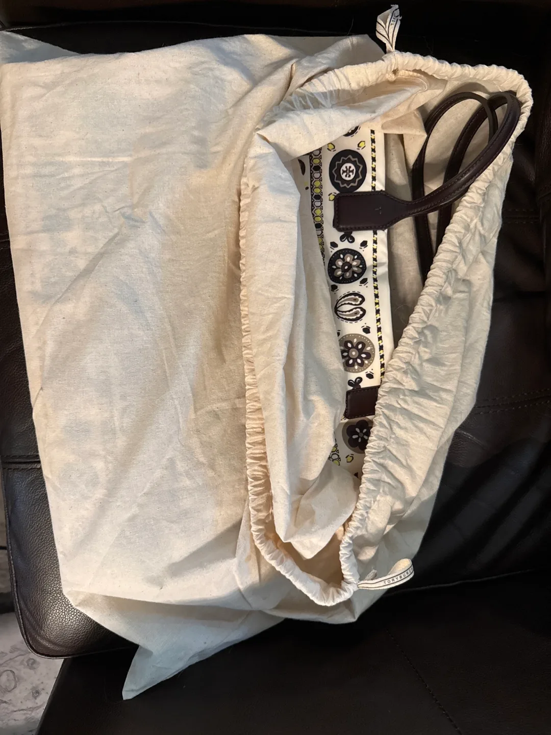 Tory Burch Ella Printed Tote - Ivory Pisces Dream image indicator(6)