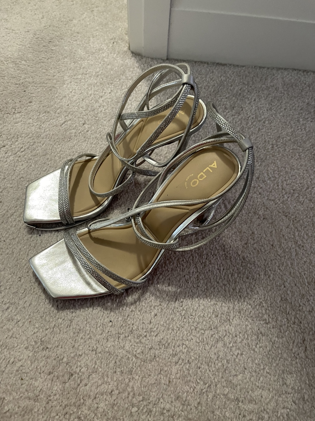 Aldo Silver Heels