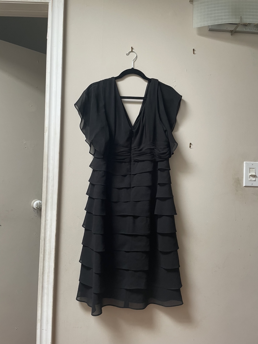 Michel Antoni Black Tiered Dress - photo 2