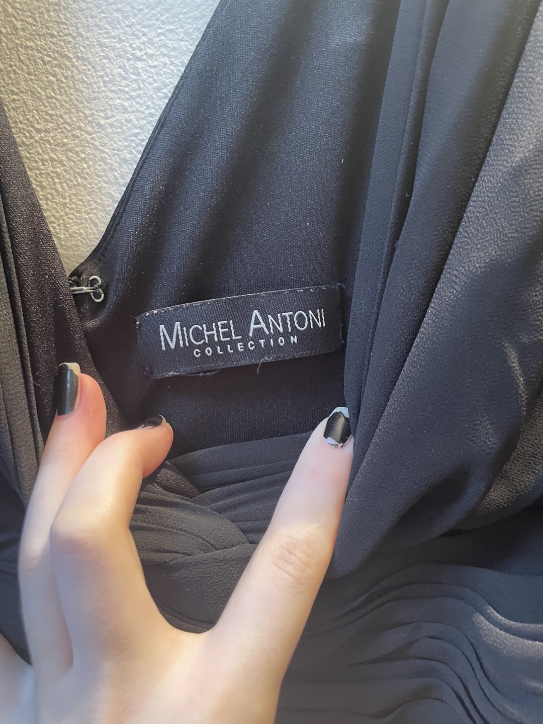 Michel Antoni Black Tiered Dress - photo 3