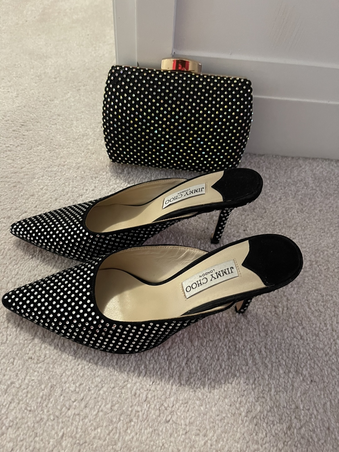 Jimmy Choo Clutch & Heels Set - photo 2