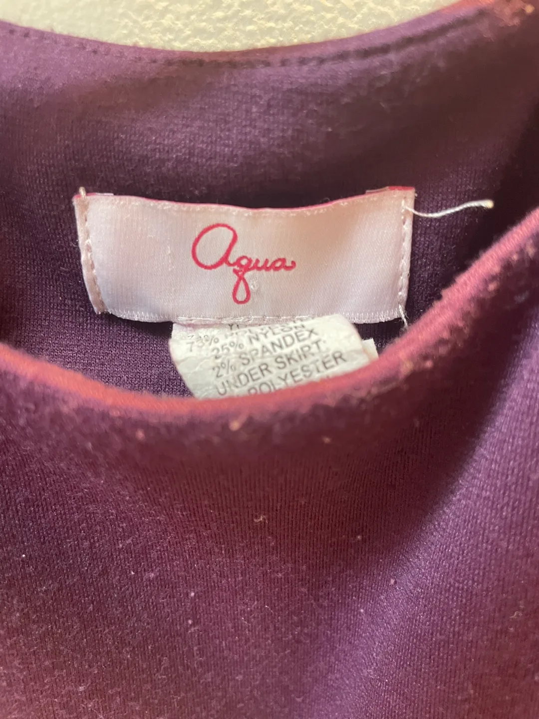 Aqua Purple & Black Ruffle Dress image indicator(3)