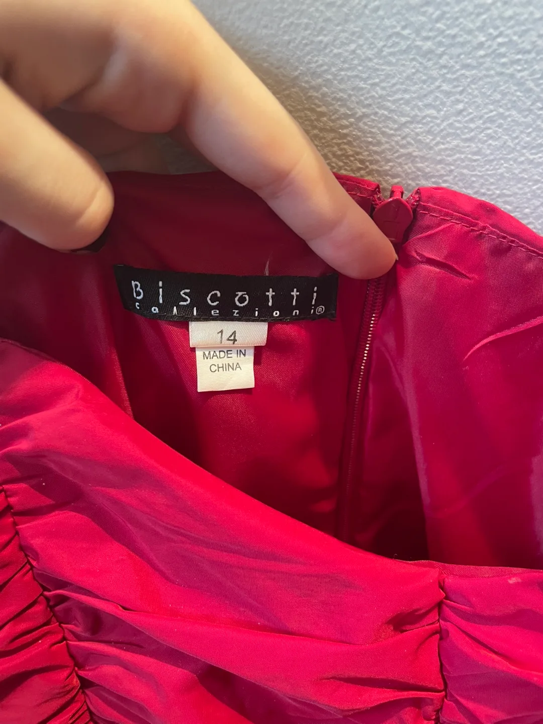 Red Biscotti Dress image indicator(3)