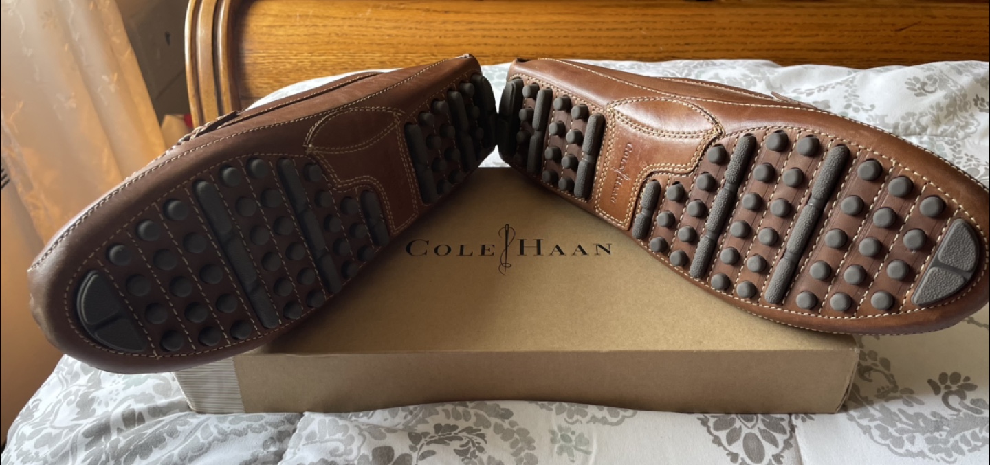 Cole Haan Men Leather Loafers - Size 10 - photo 2