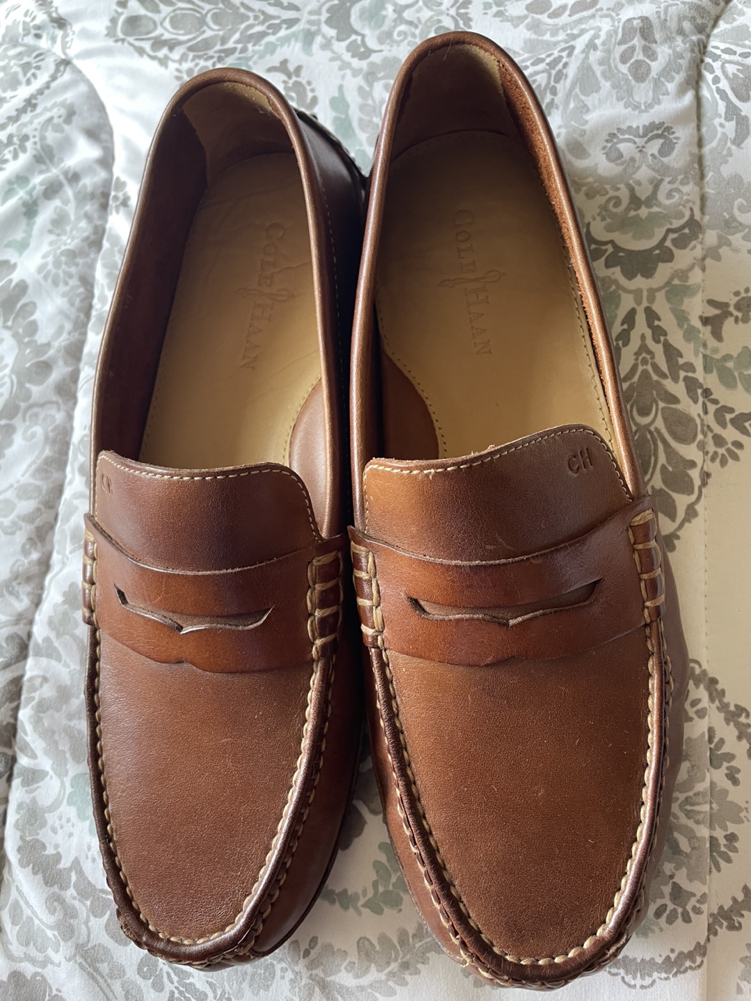Cole Haan Men Leather Loafers - Size 10 - photo 3