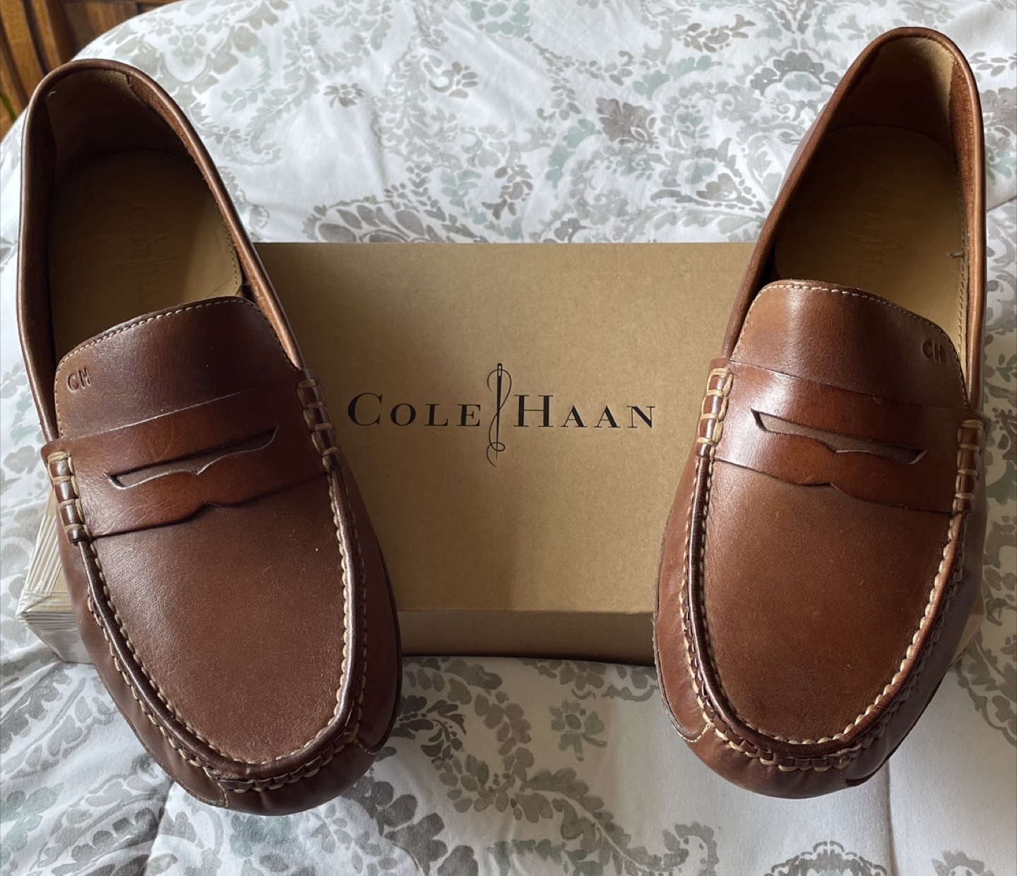 Cole Haan Men Leather Loafers - Size 10 - photo 4