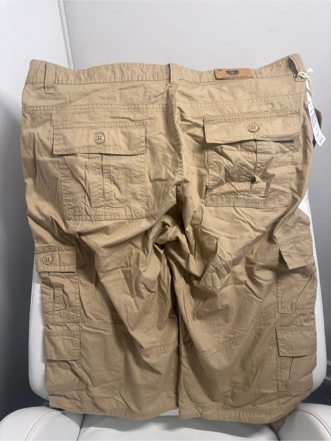 Urbanology Cargo Shorts Size 38 100% Cotton image indicator(2)
