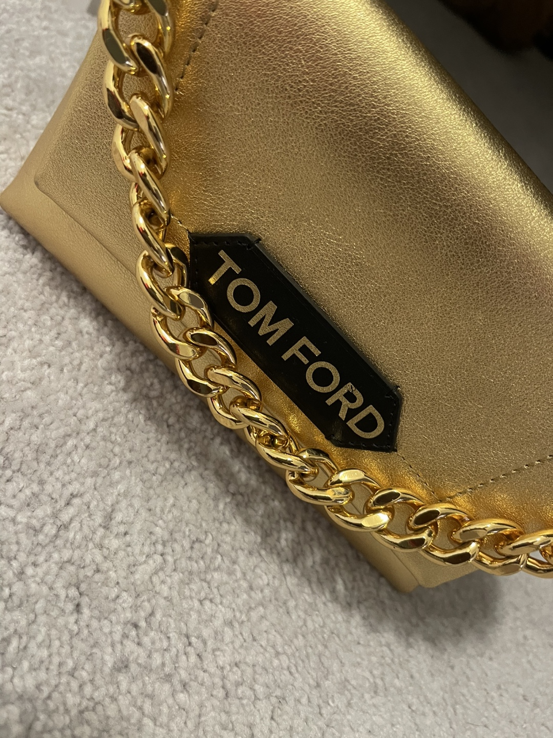 Tom Ford Gold Chain Clutch - photo 2