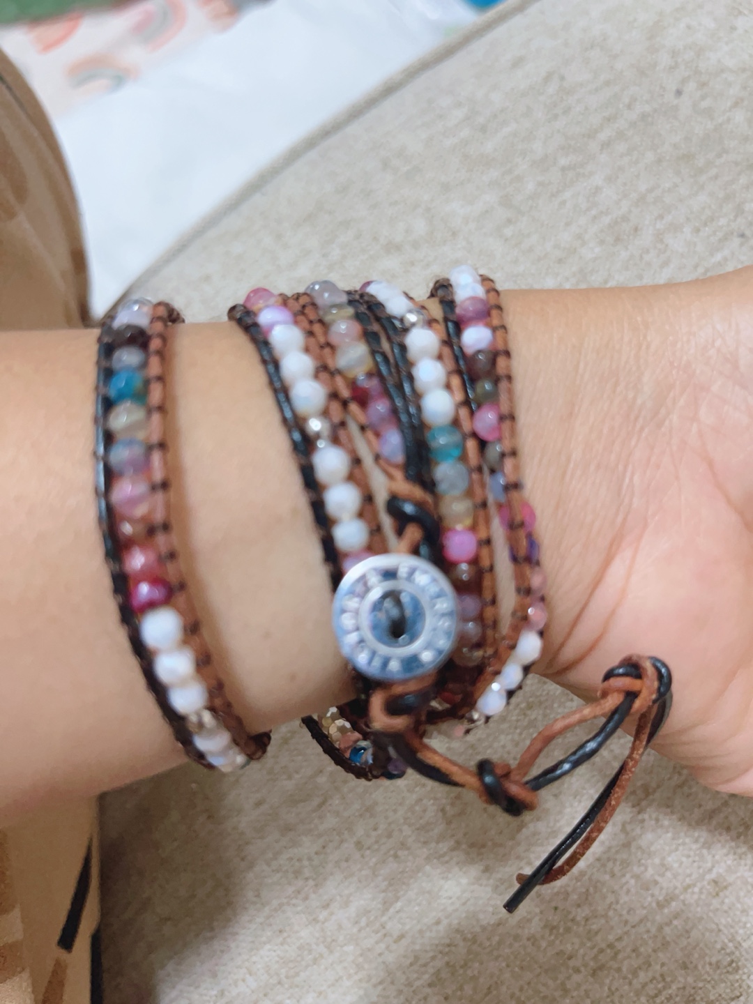 Victoria Emerson stylish Boho Wrap Bracelet