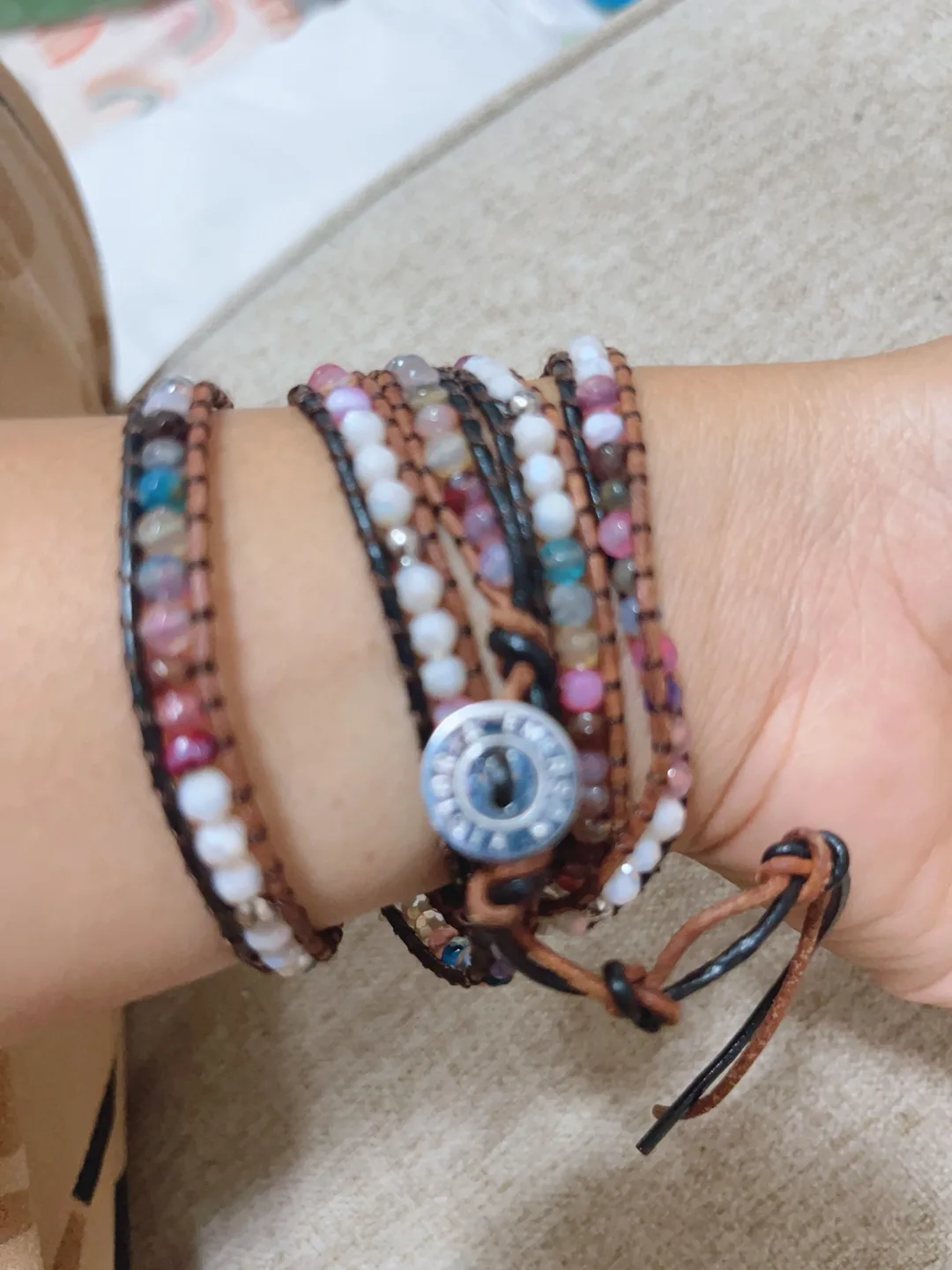 Victoria Emerson stylish Boho Wrap Bracelet