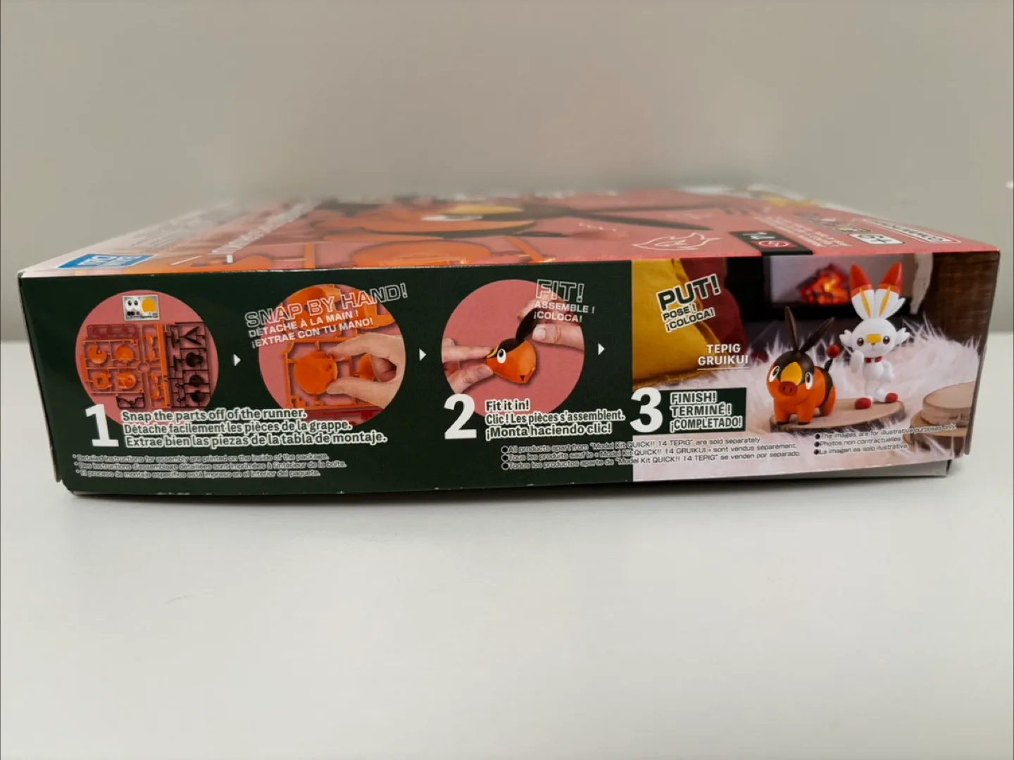 Pokémon Bandai Tepig Model Kit - New! image indicator(2)