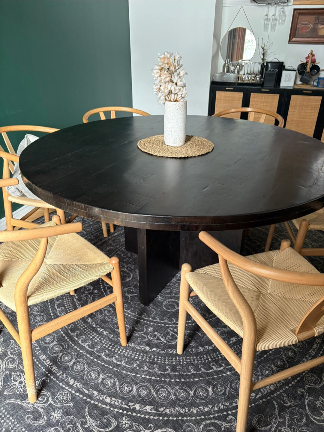Structube Mistra Recycled Timber Dining Table - 150cm