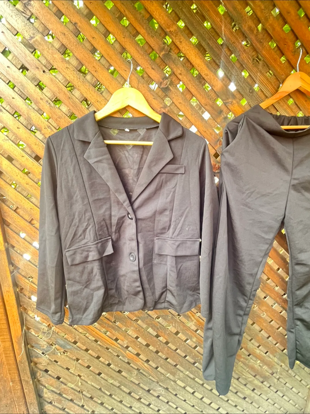 Black Blazer and Pants Set image indicator(3)