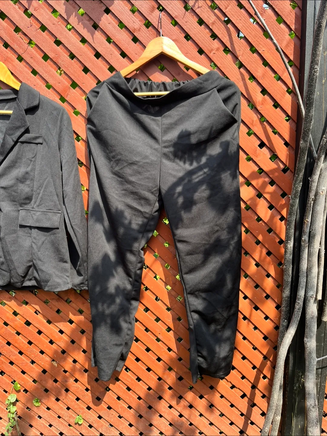 Black Blazer and Pants Set thumbnail