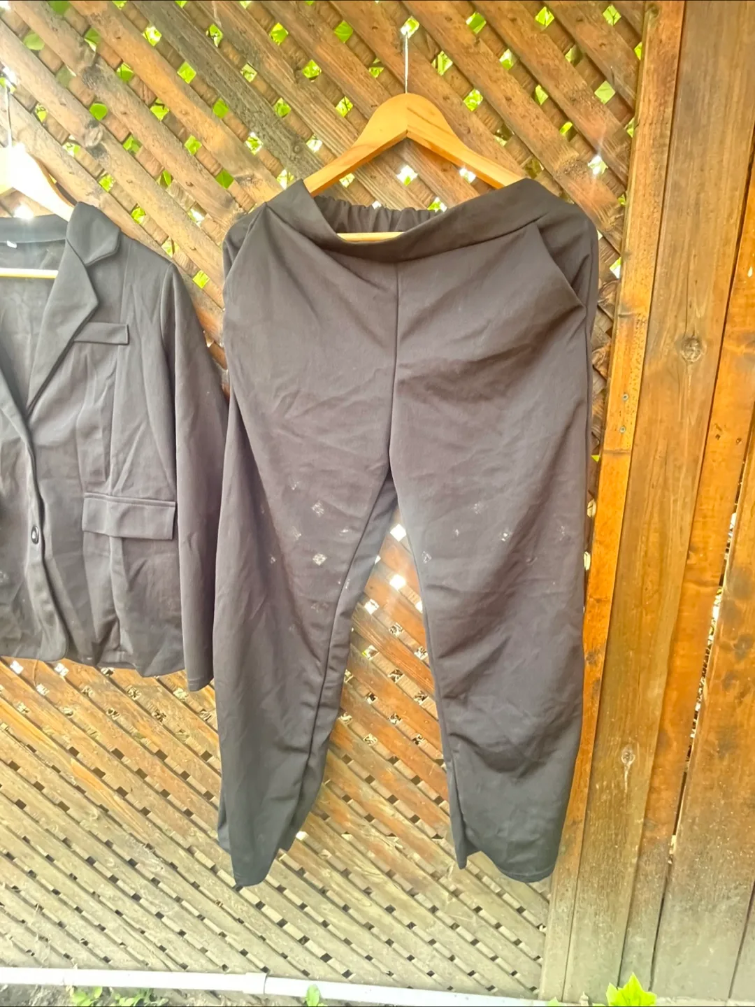 Black Blazer and Pants Set image indicator(4)