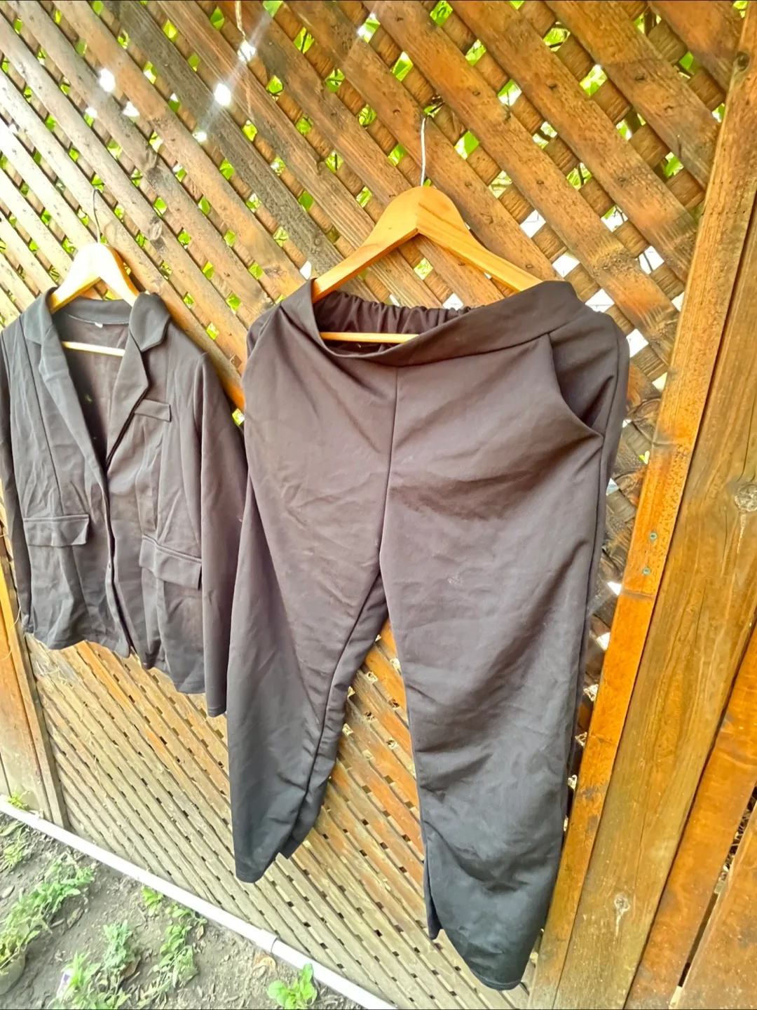 Black Blazer and Pants Set image indicator(5)