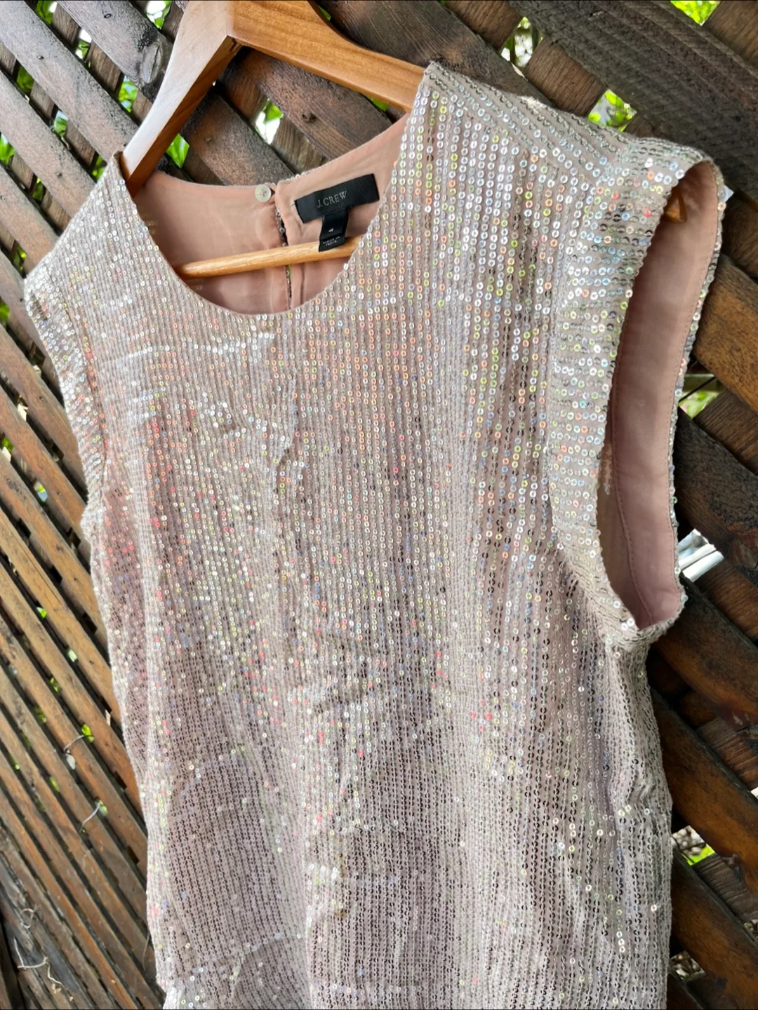 J.Crew Sleeveless Sequin Top - Size 6 image indicator(6)