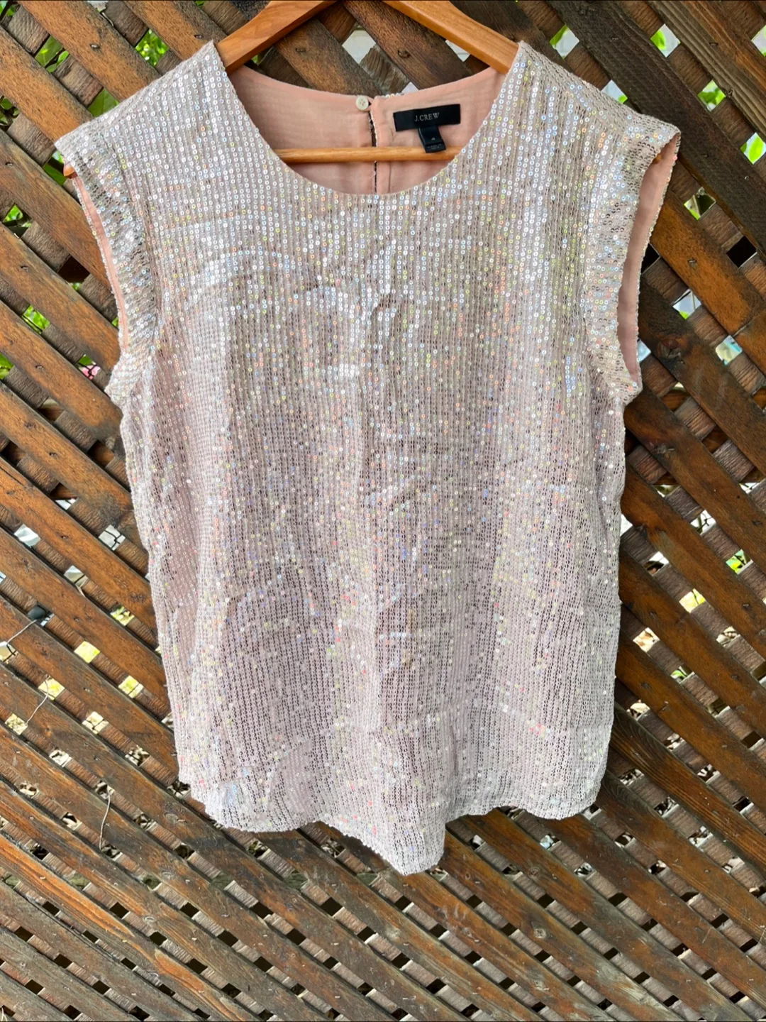 J.Crew Sleeveless Sequin Top - Size 6 thumbnail