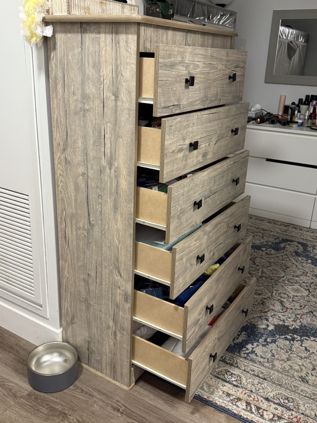 Wood Grain 6-Drawer Dresser - photo 2