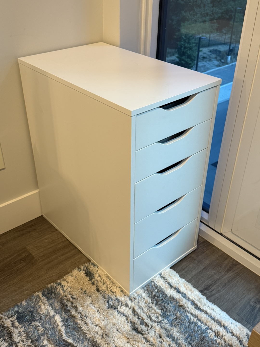 IKEA Alex White Drawer Unit - photo 3