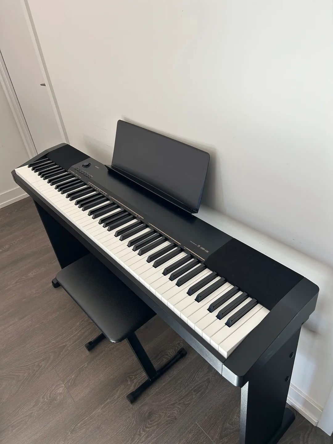 Casio CDP-130 Digital Piano with Bench thumbnail