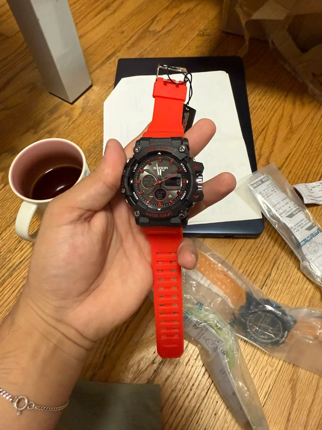 Sanda Sport Watch image indicator(3)