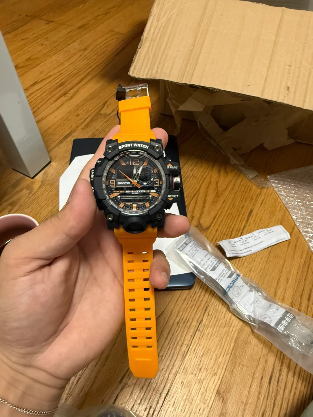 Sanda Sport Watch image indicator(2)