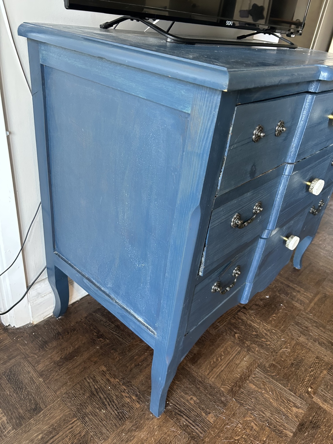Vintage Wood Dresser - photo 3