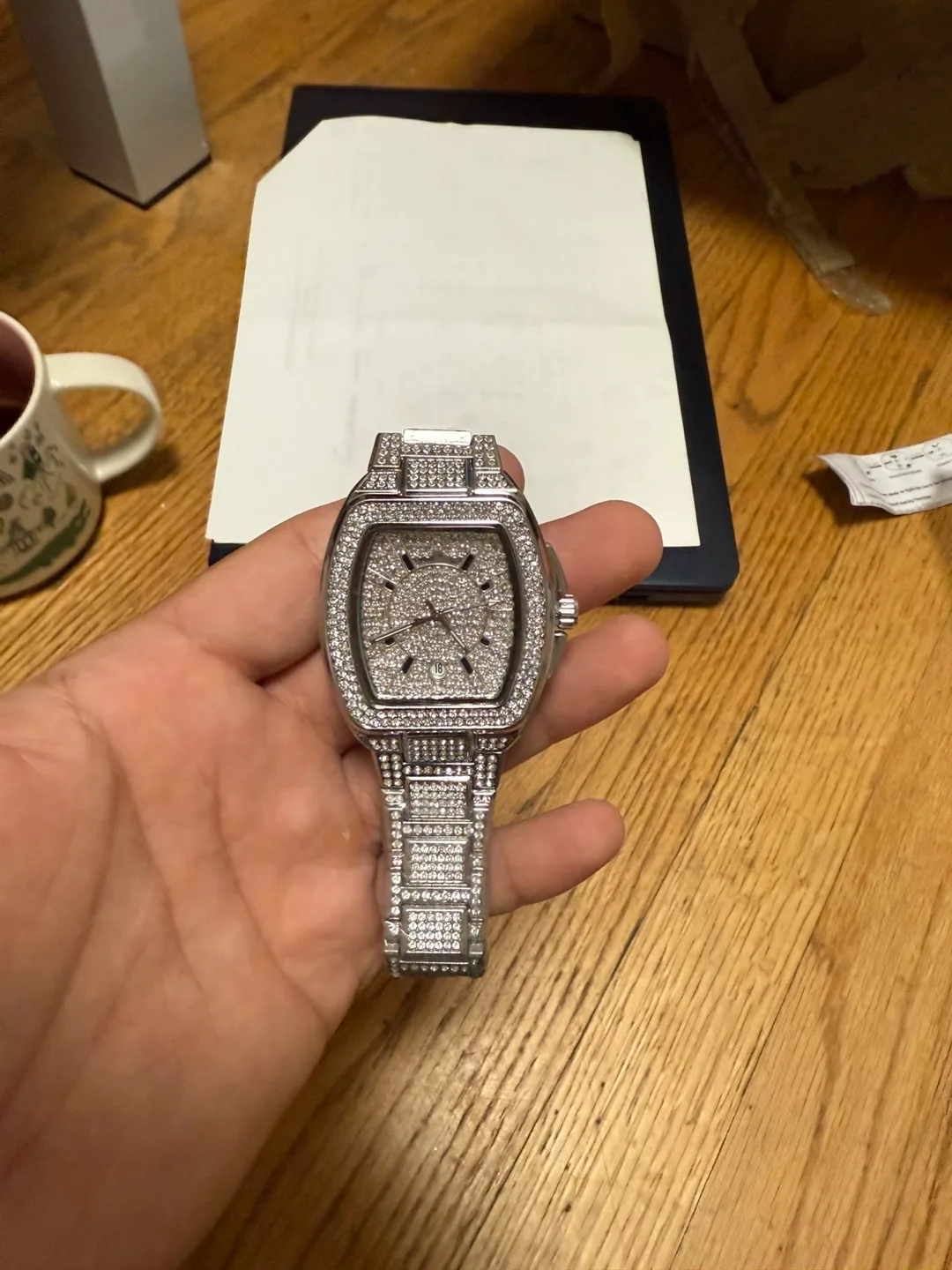 KDW Diamond Style Watch image indicator(4)