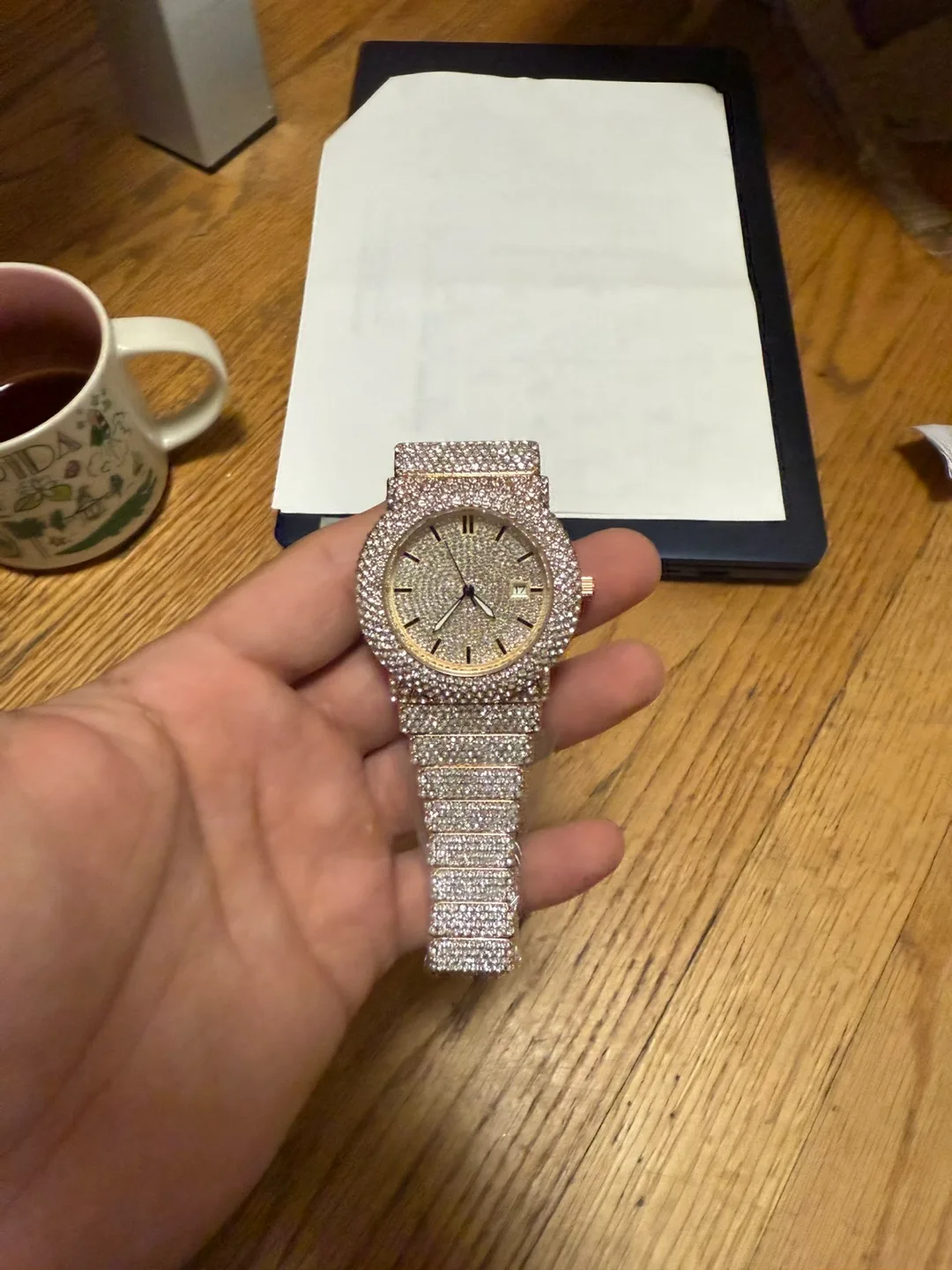 KDW Diamond Style Watch image indicator(5)