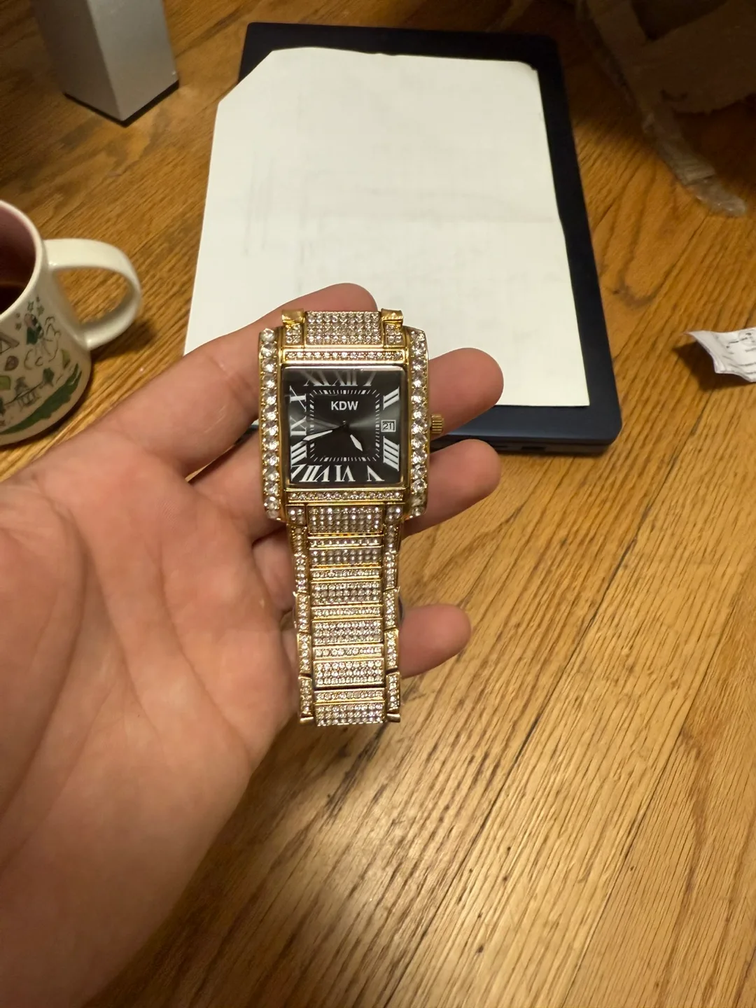 KDW Diamond Style Watch image indicator(3)