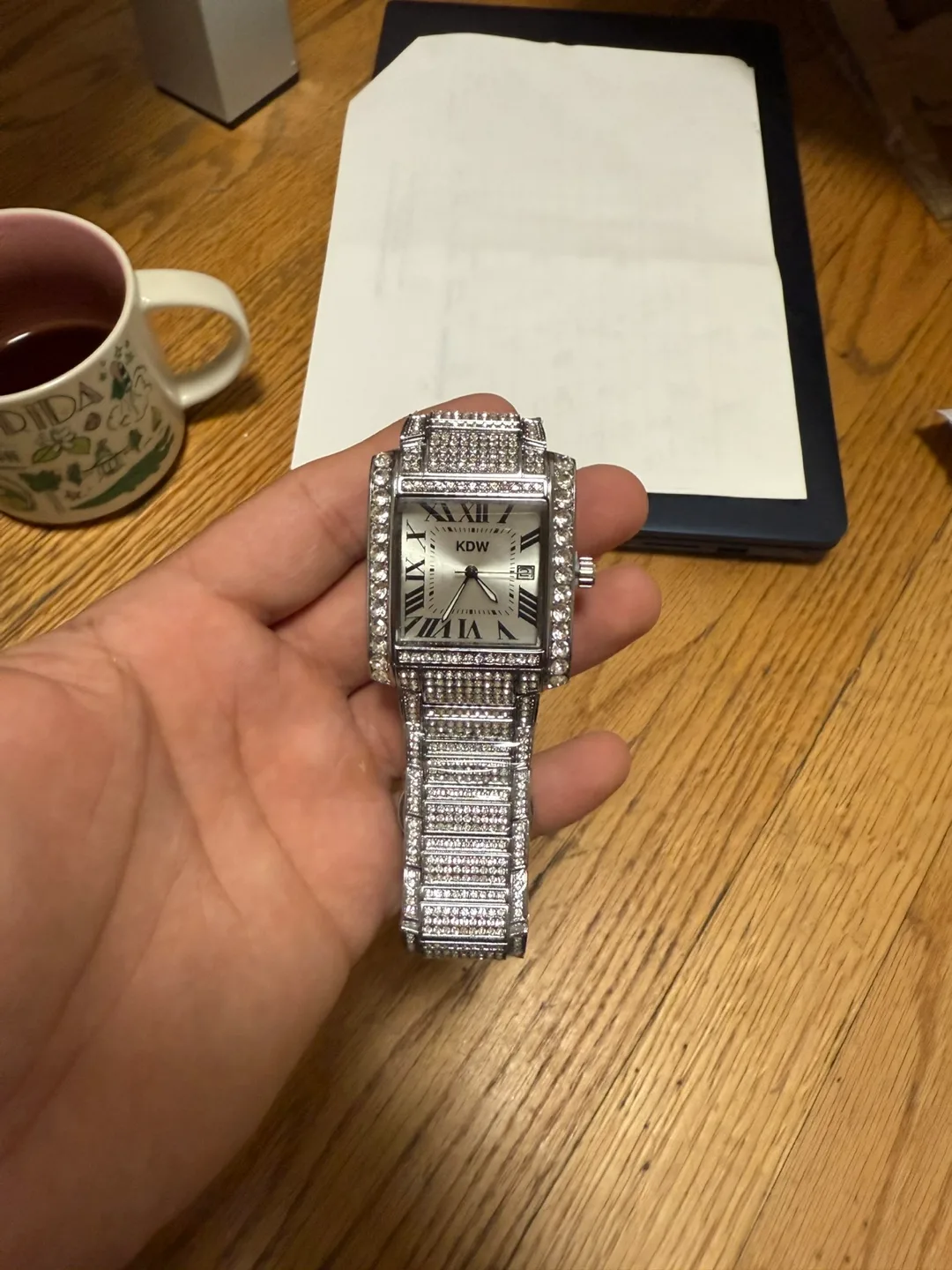 KDW Diamond Style Watch image indicator(2)