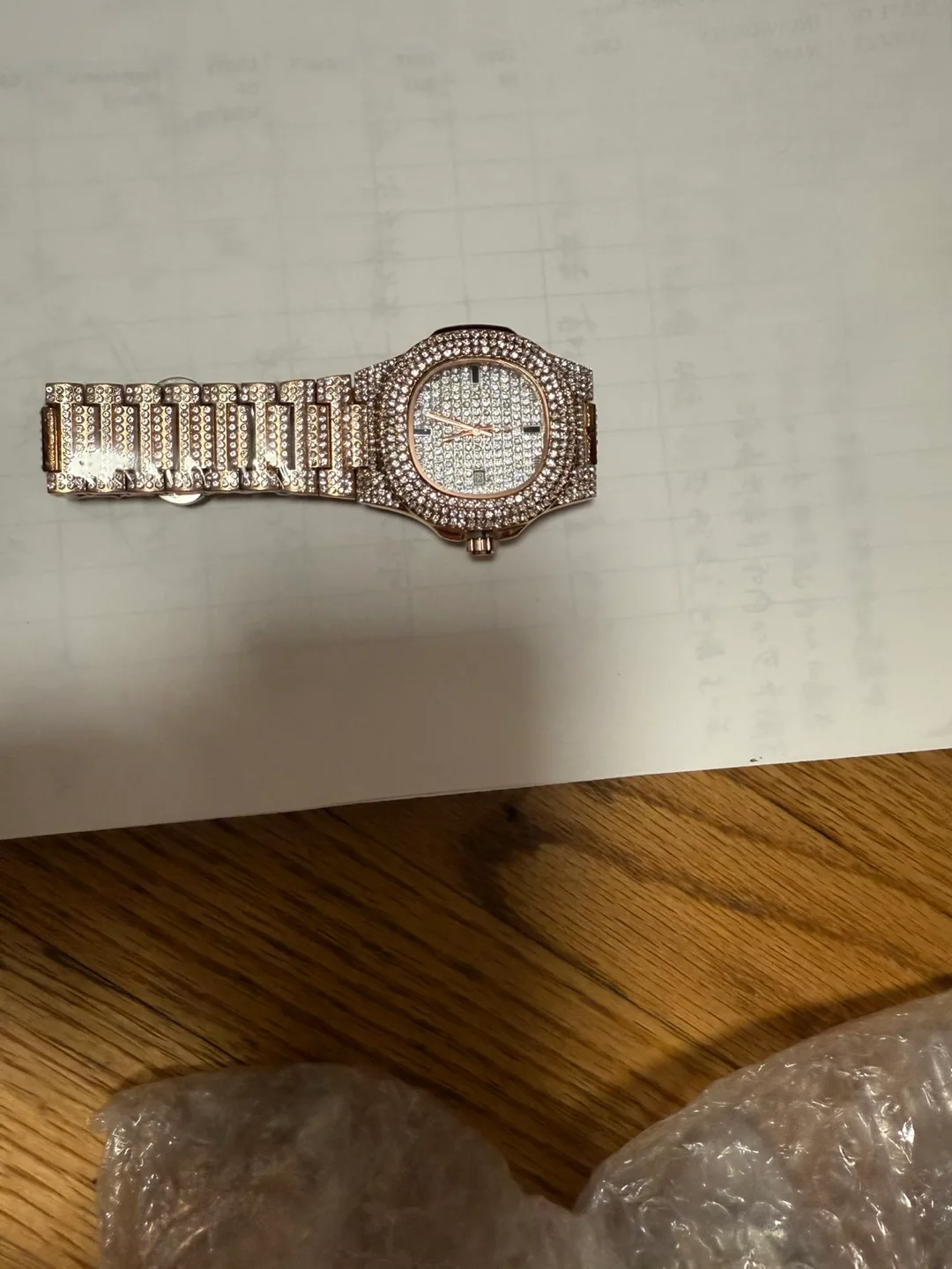 Gold/Silver Diamond Watch image indicator(2)