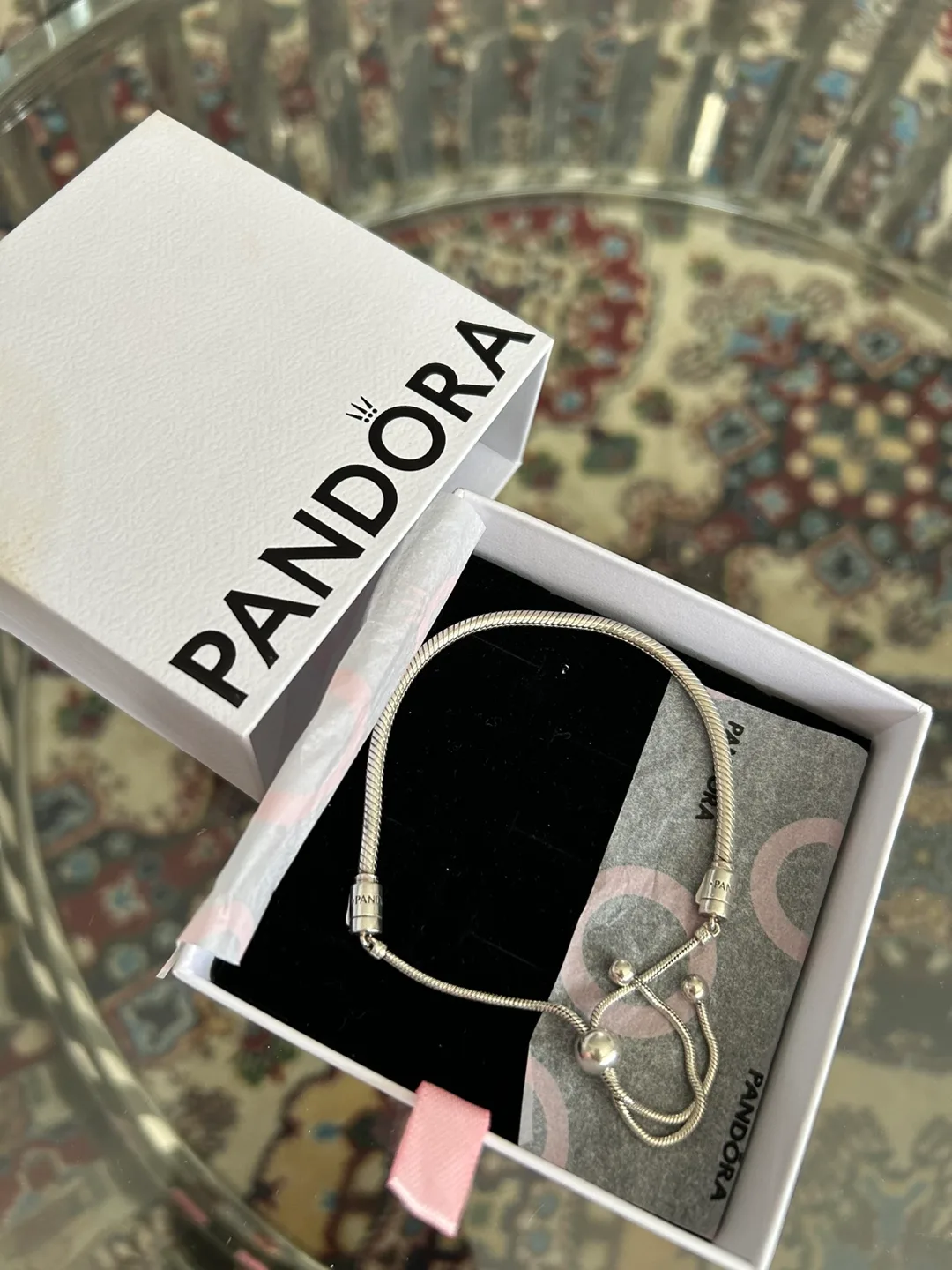 Pandora Silver Bracelet with Box thumbnail