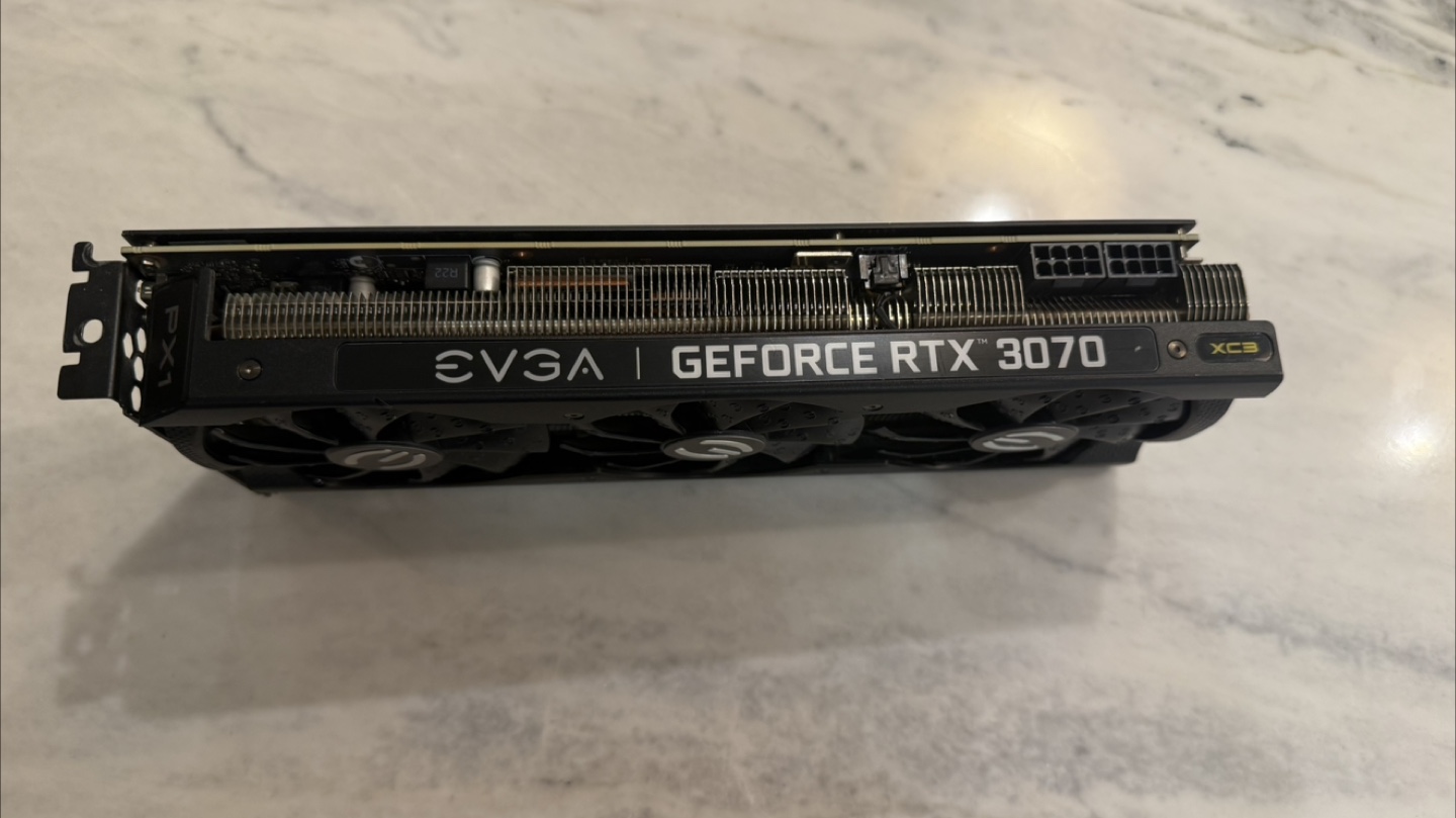 EVGA GeForce RTX 3070 XC3 GPU - photo 2
