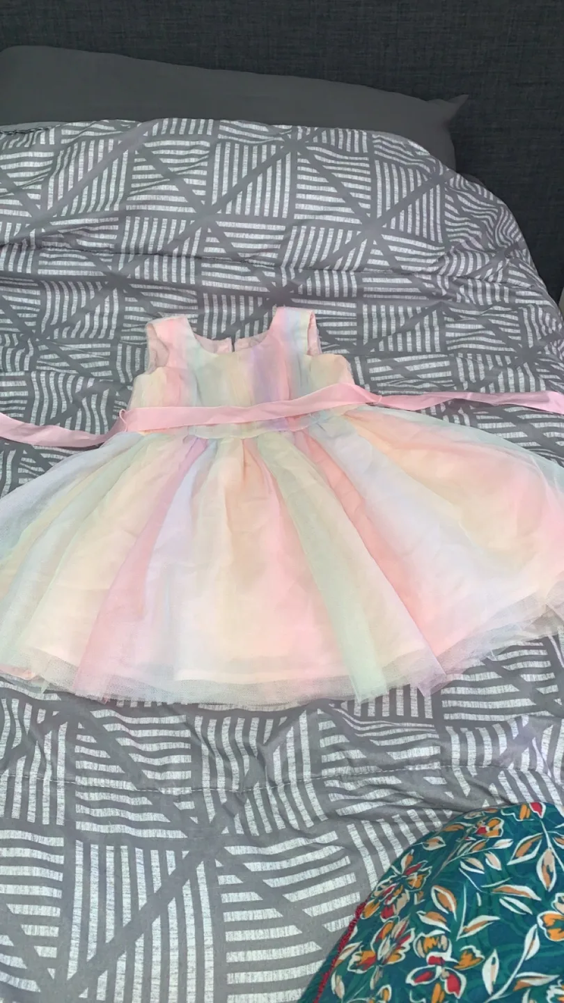 Pastel Rainbow Dress thumbnail