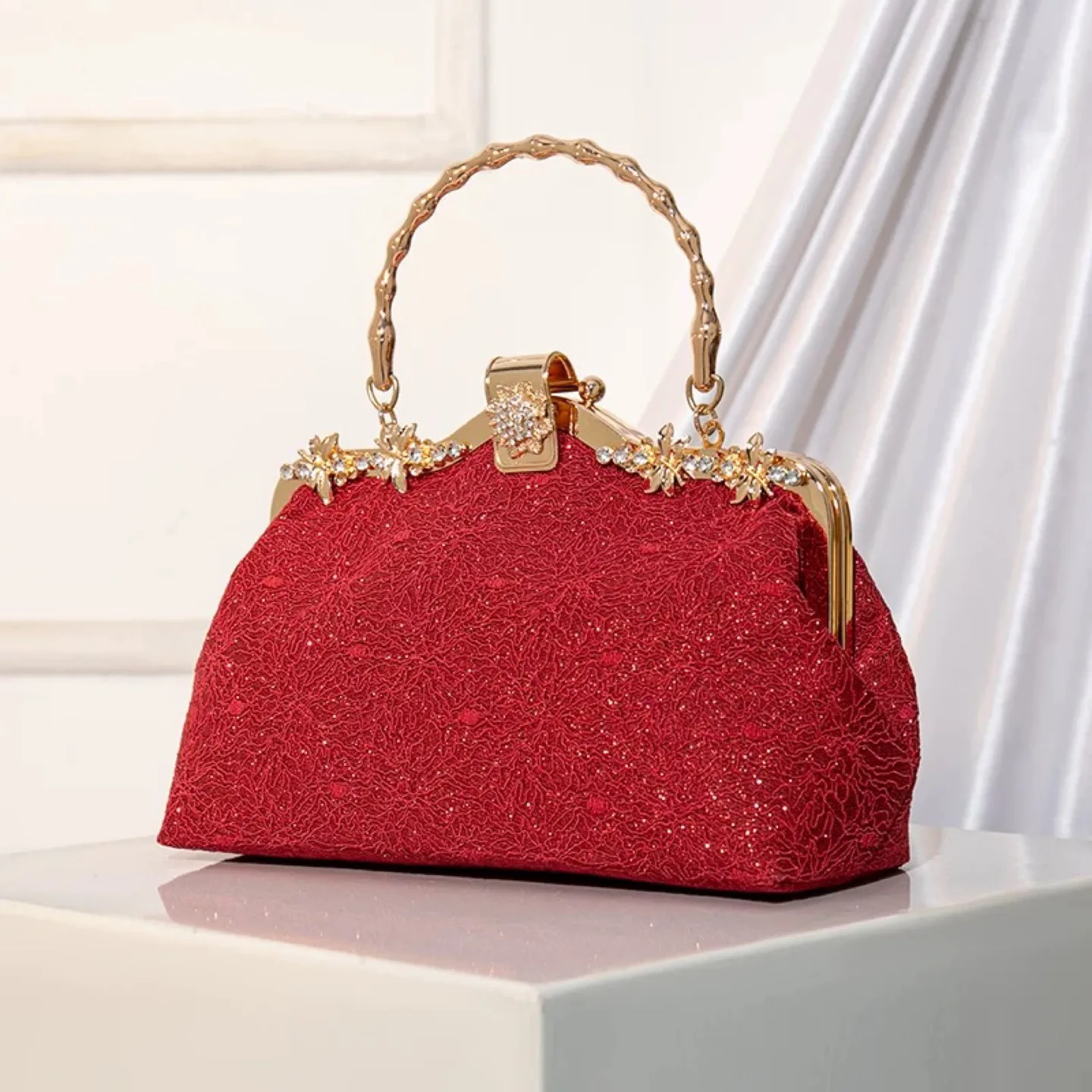 Embellished Evening Clutch Bag image indicator(4)