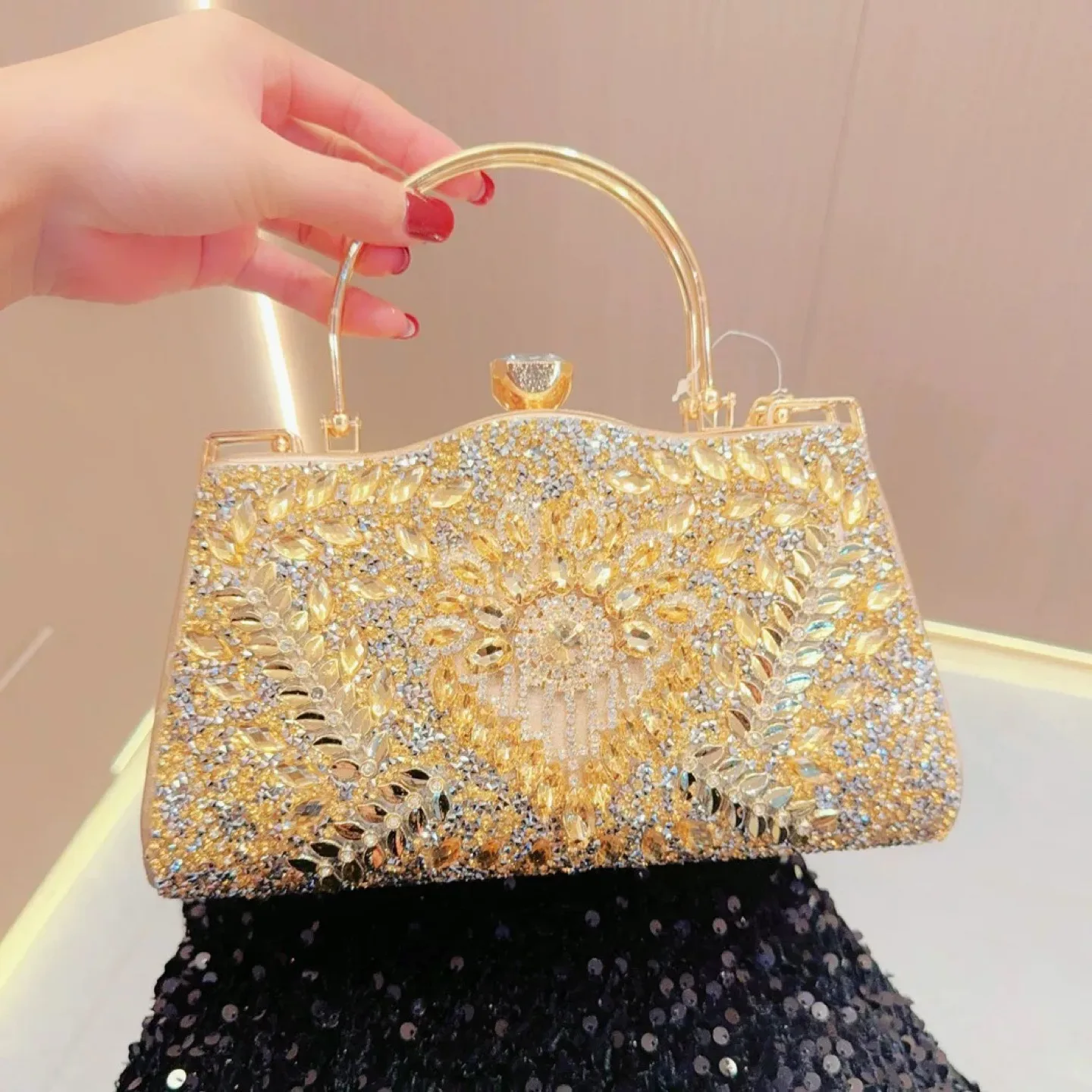 Embellished Evening Clutch Bag image indicator(3)