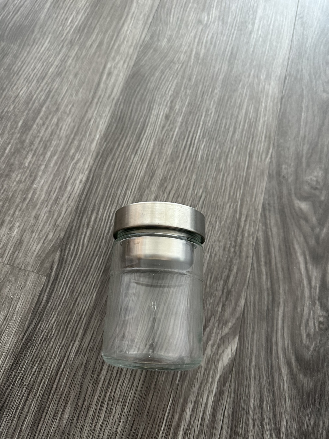 ‼️MOVE OUT SALE‼️ Glass Jar with Metal Lid