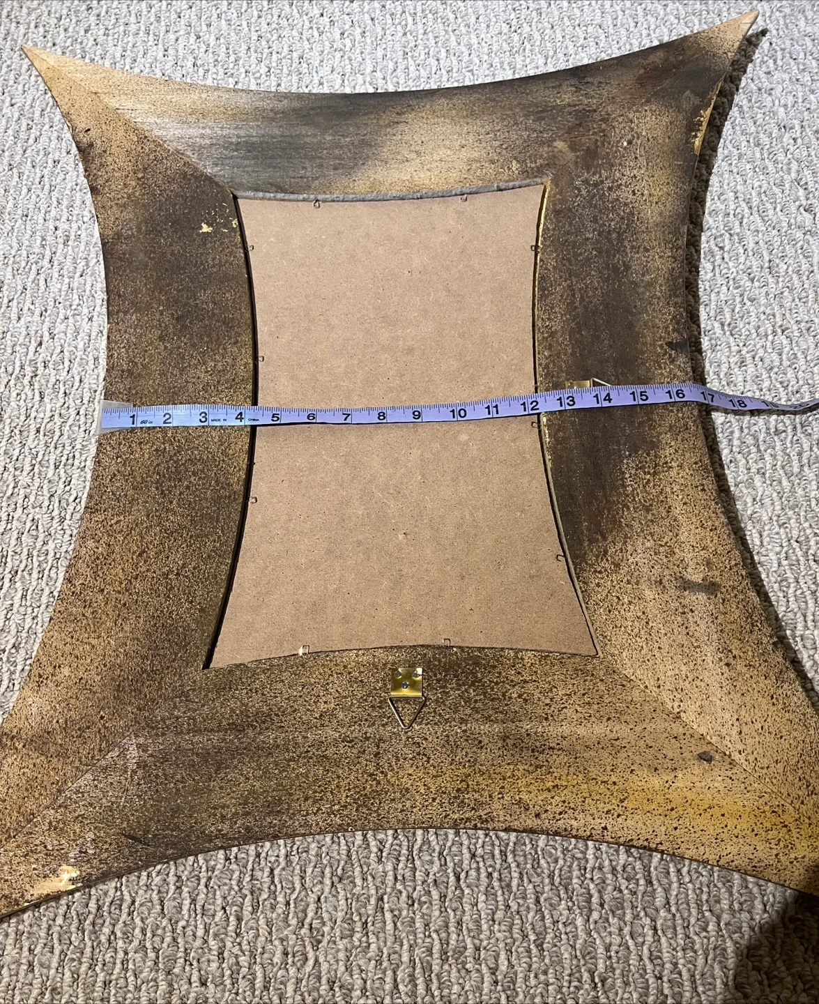 Striking Sculptural Gold Mirror – Hollywood Regency Style image indicator(7)