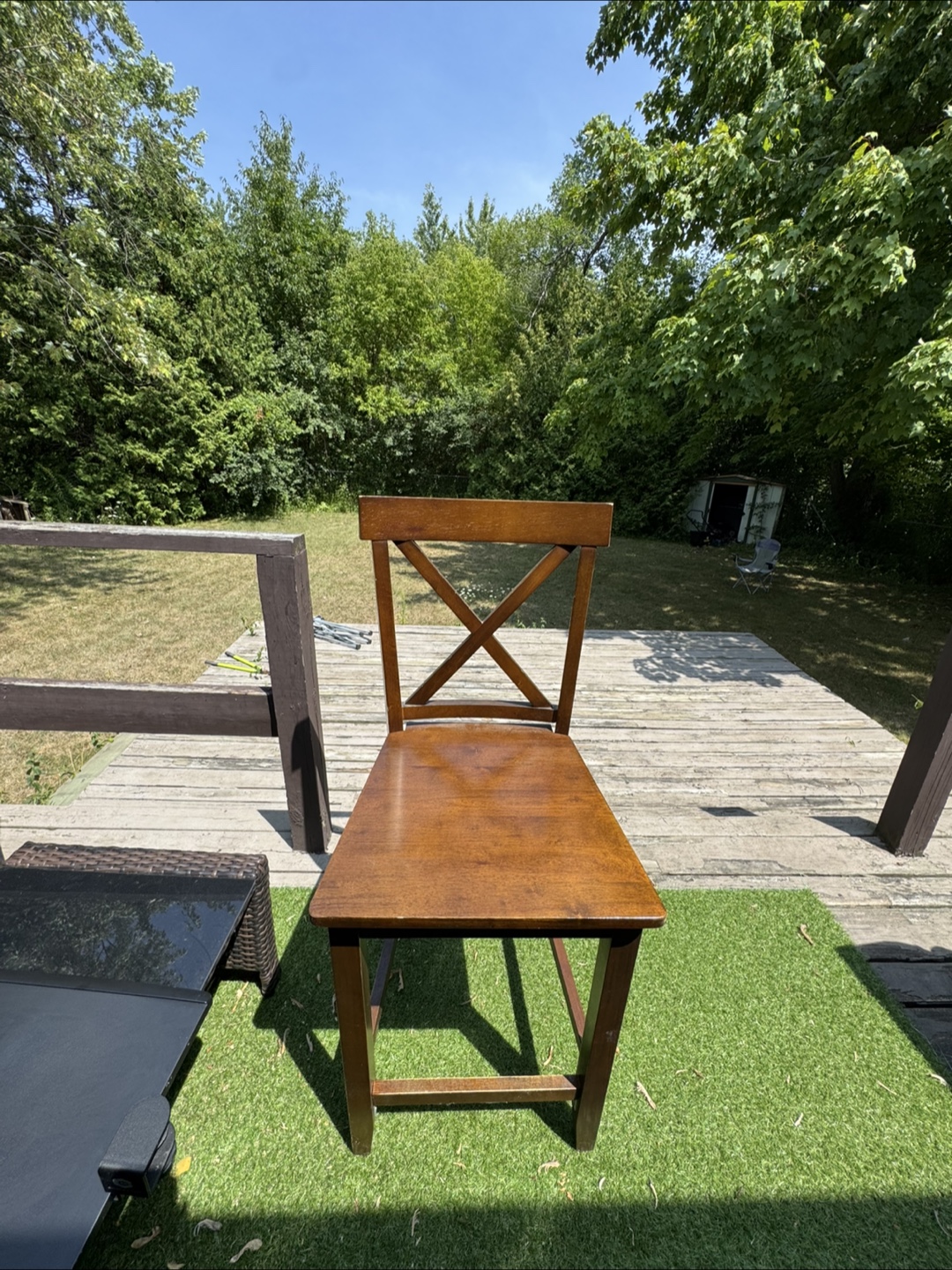 Wooden Bar Stool - photo 3