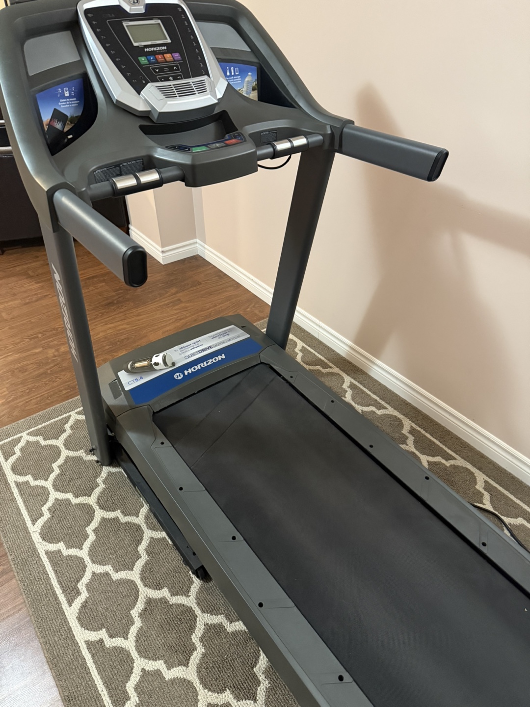 Horizon CT5.4 Treadmill - Whisper Quiet