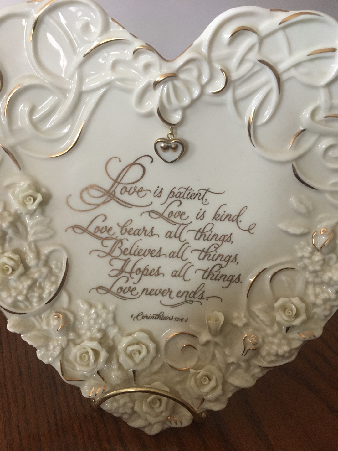 Bradford Exchange "Love is Patient" Plate - photo 2