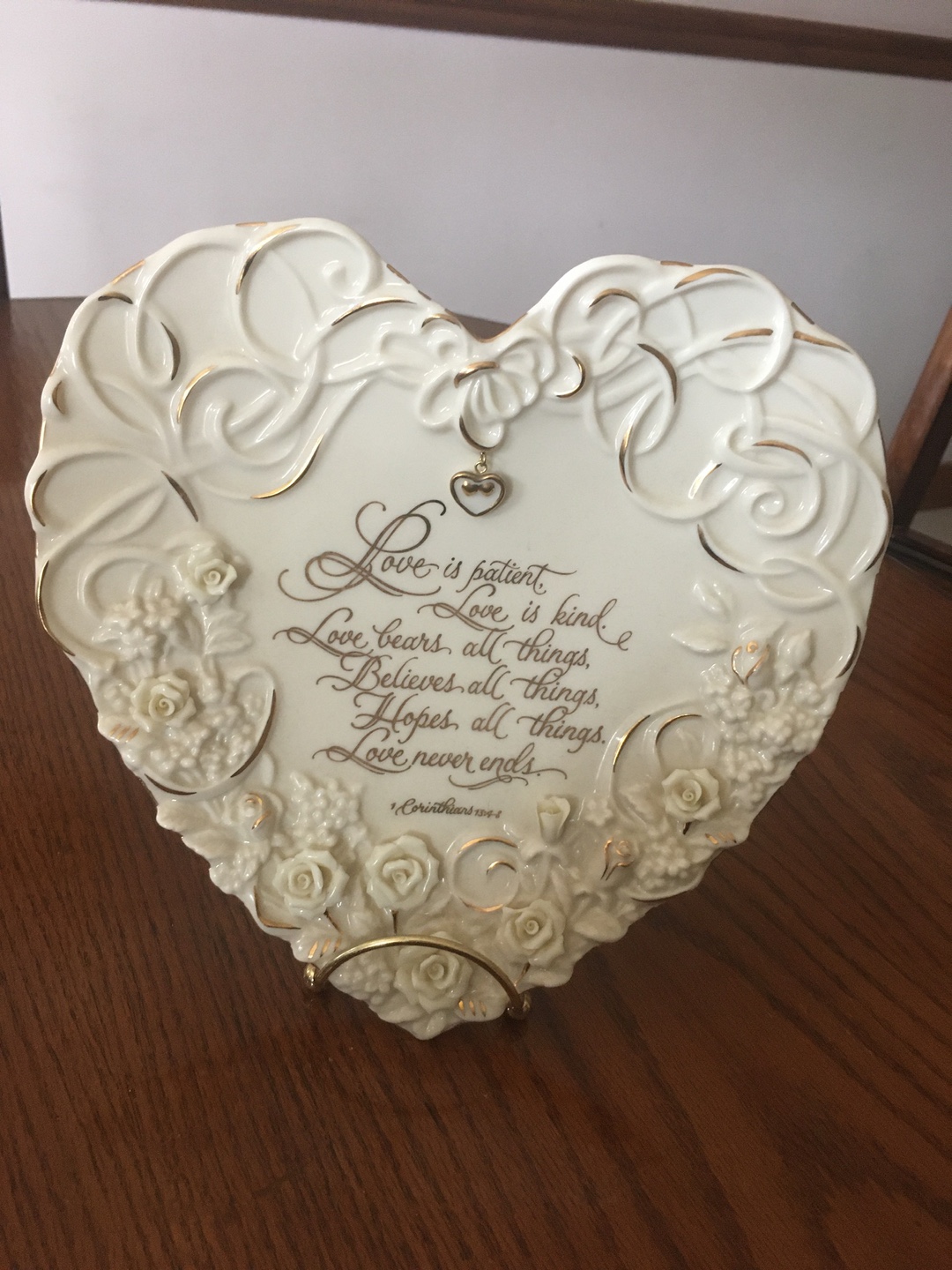 Bradford Exchange "Love is Patient" Plate