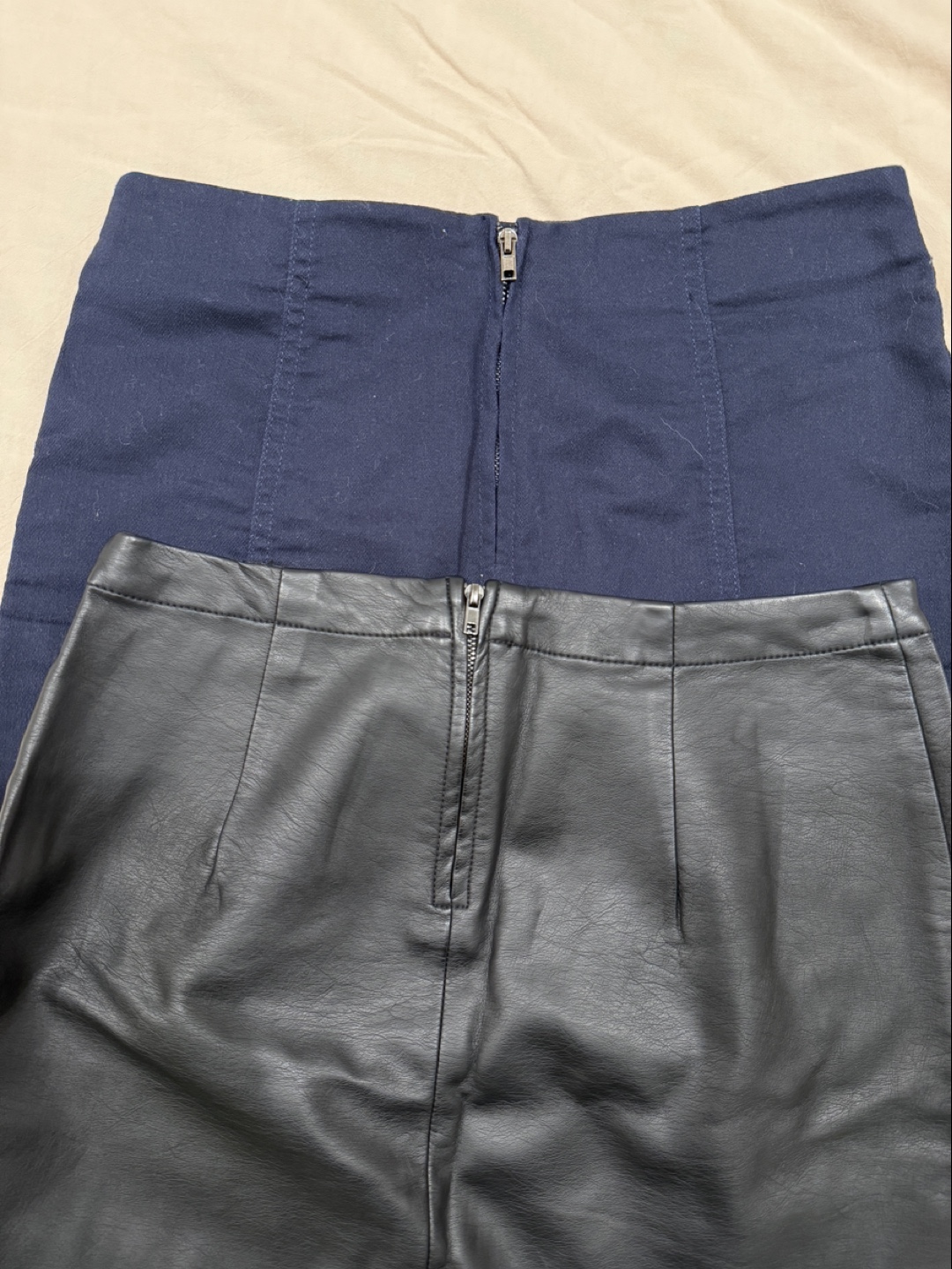 Skirts - Black (S) & Blue (M) - photo 2