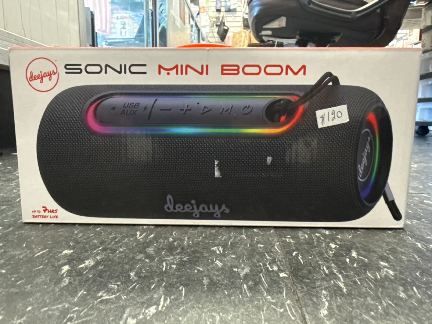 Deejays Sonic Mini Boom Speaker - New in Box! thumbnail