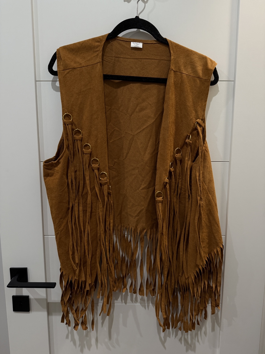 Fringe Vest Halloween Costume - Size L/XL