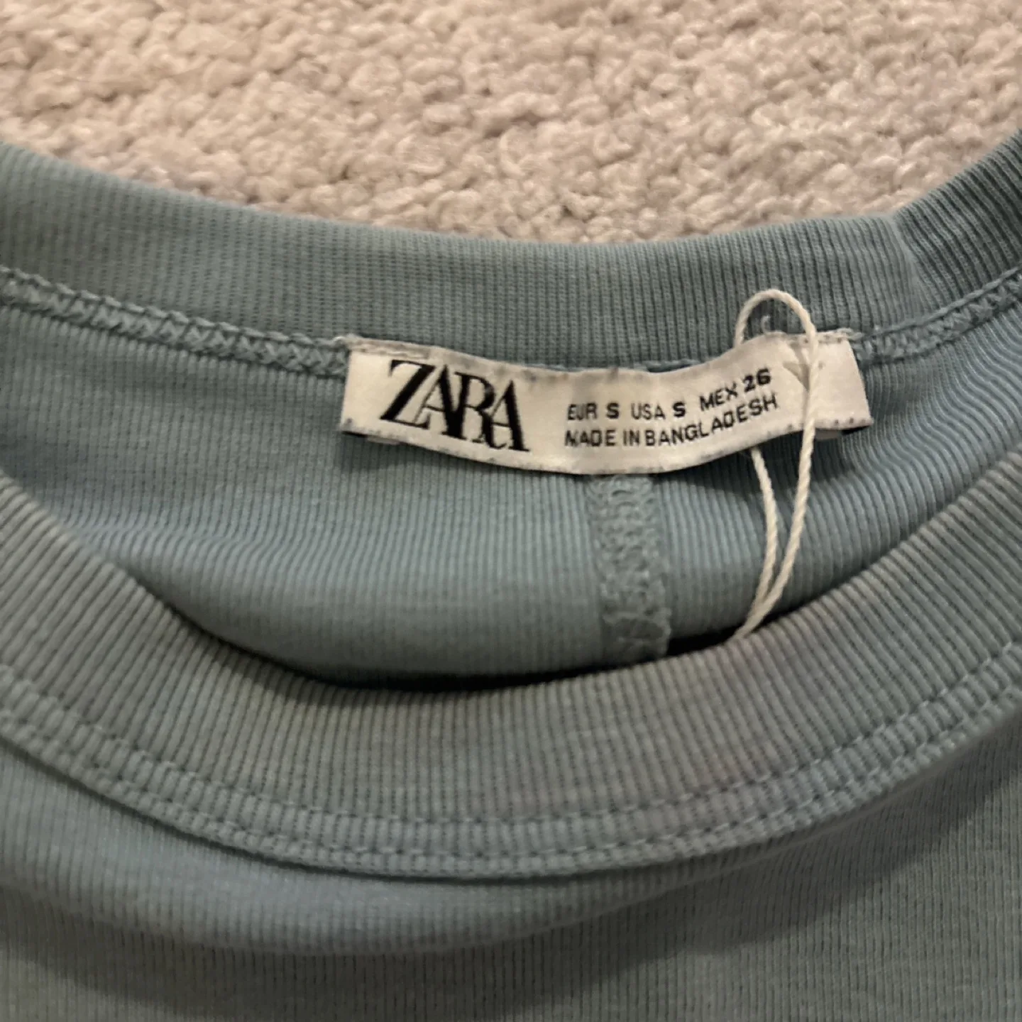 Zara Blue T-Shirt - Size Small image indicator(2)