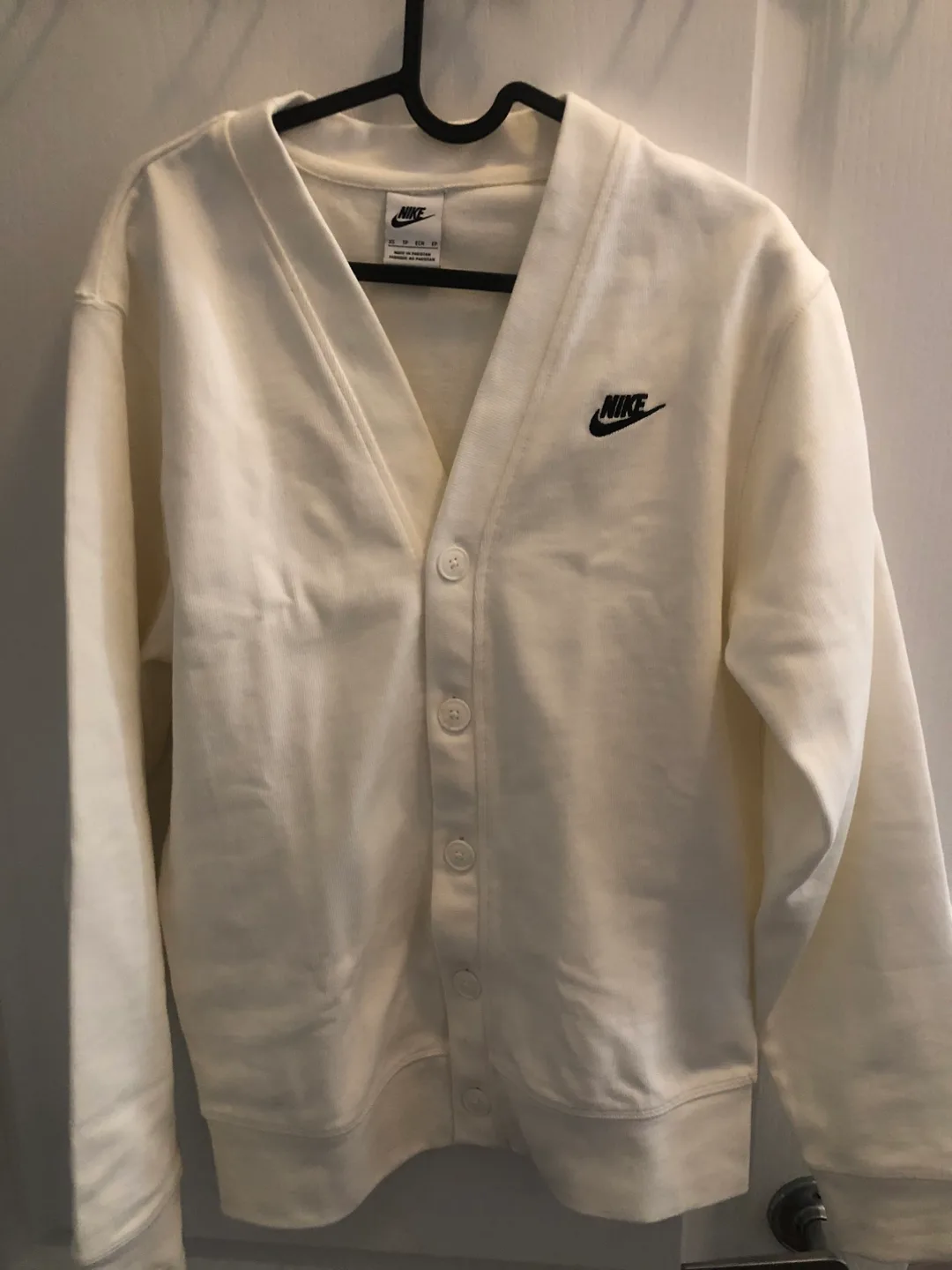 Nike White Cardigan - Size XS thumbnail