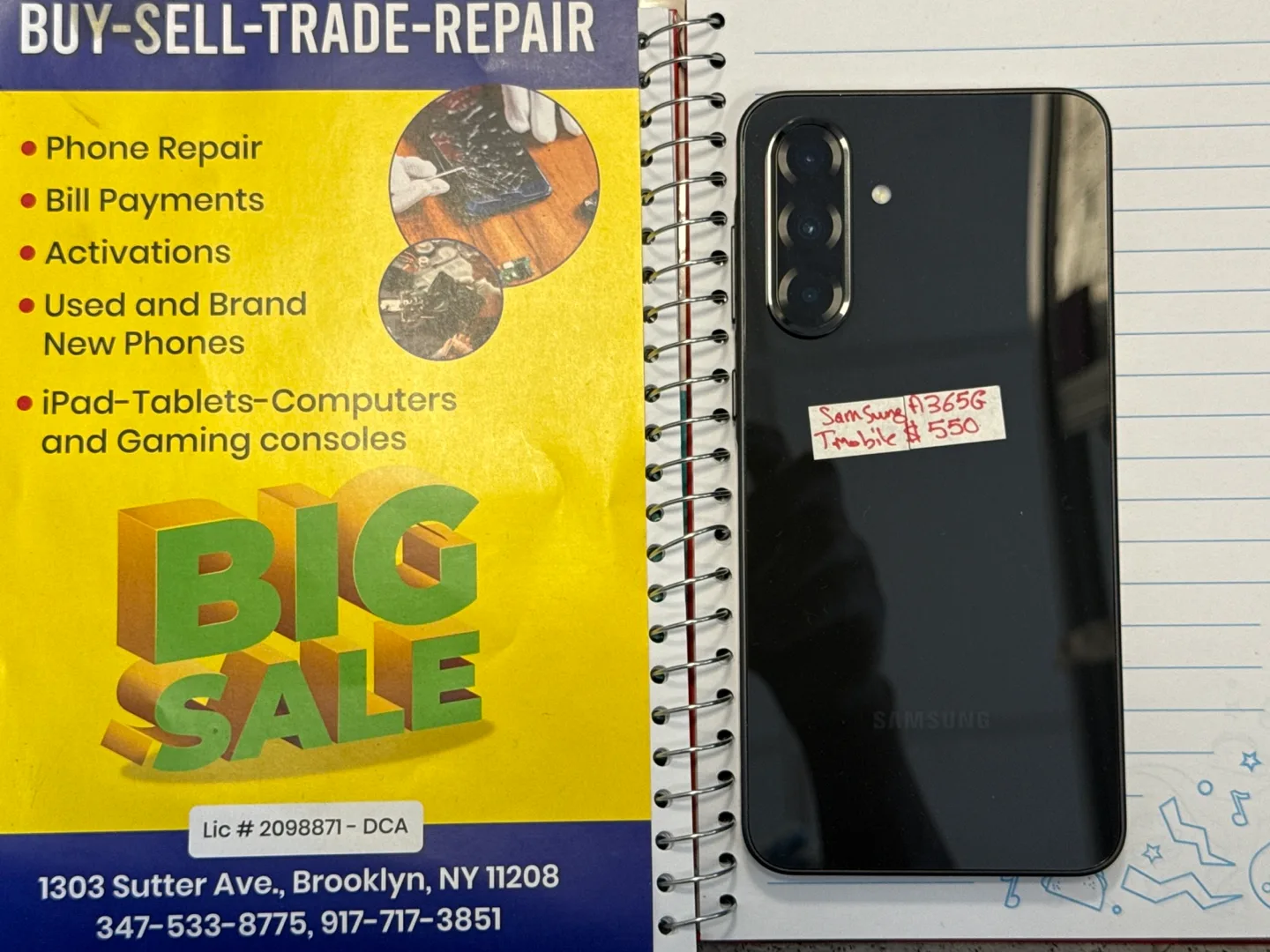 Samsung A365G T-Mobile thumbnail